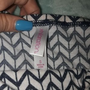 Patterned spaghetti strap dress